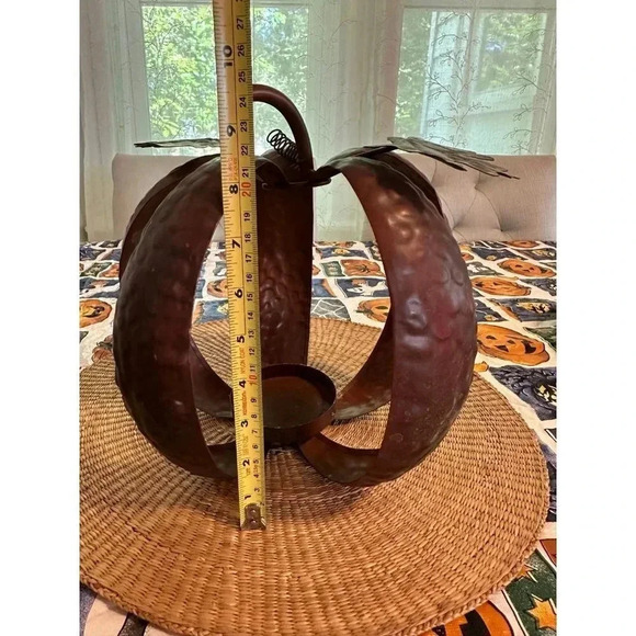 Fall Harvest Pumpkin tea lite holder - Picture 6 of 7